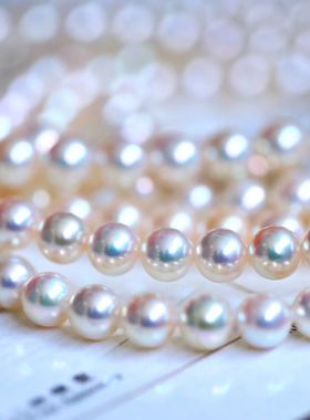 极光樱花粉大尺寸证书小灯泡项链