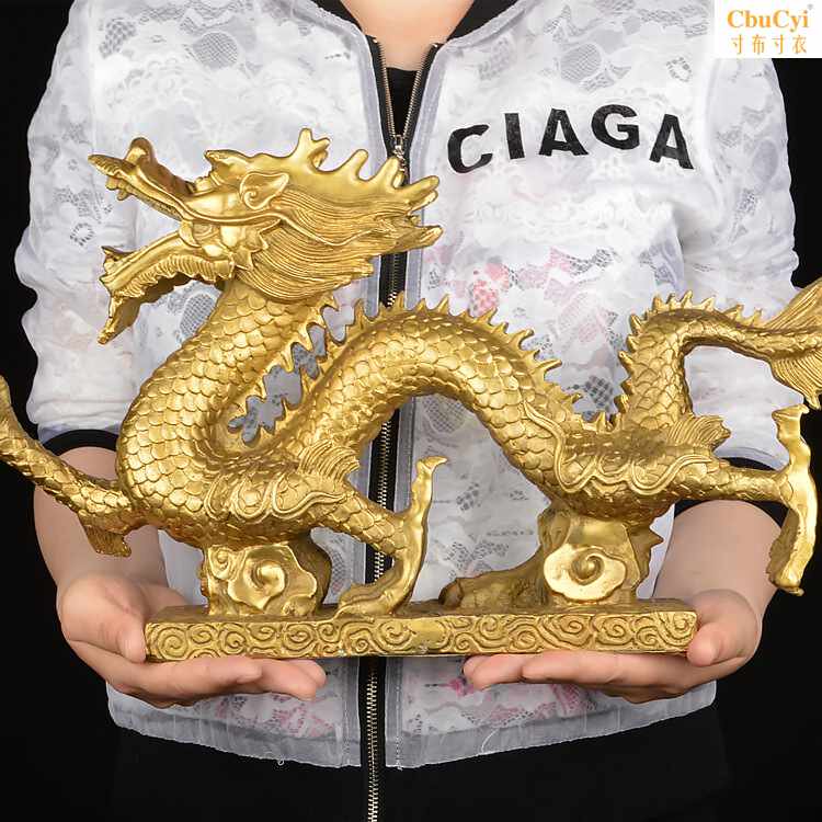 Turn on the light Pure copper Dragon ornaments Lucky Town house O'Hanlon Fengshui ornament Office Home Furnishing Dragon a decorationin the Home accessories , Carving , Carbon carving (Free hanging plate)  category - from Buy2taobao.com to provide professional Taobao agent buy service