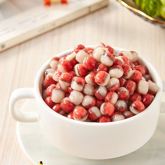 诗燕冷冻精灵球芋丸三色小芋圆高颜值奶茶饮品料品牌连锁定制1kg