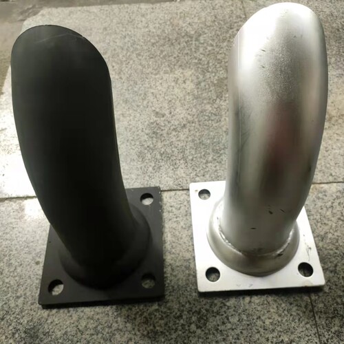 挖掘机 小松PC330-7消声器排气管弯管烟通弯头接管出烟管配件