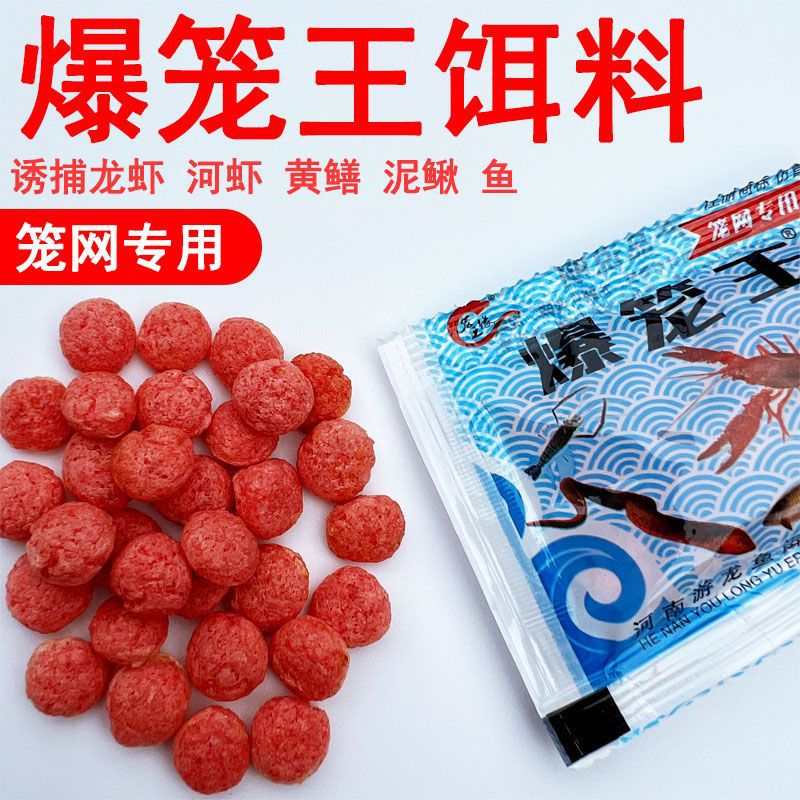 新款爆笼王虾笼渔网地网套装专抓图片