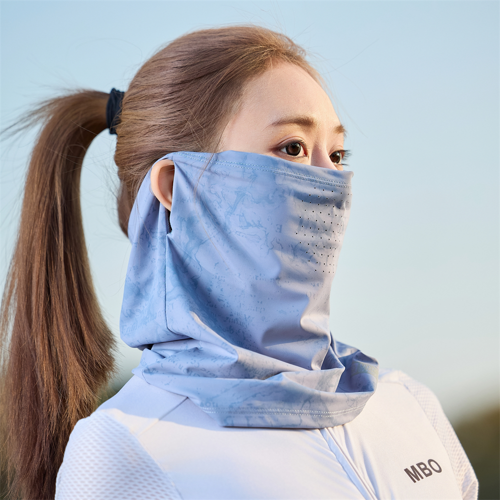 骑行防晒面罩女全脸防紫外线夏季骑自行车公路车透气冰丝挂耳口罩