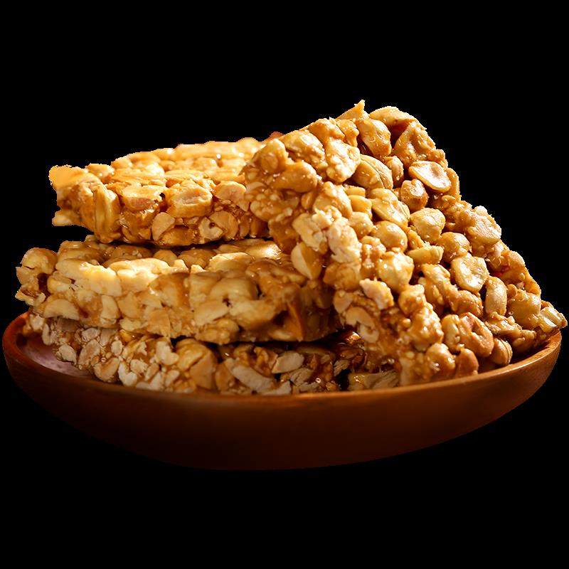 新品真好意白水贡糖竹叶红纸贡糖闽南特产传统喜糖糕点花生酥休闲