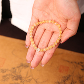 灵机麦玲玲女天紫水晶手串情人节礼物送女友