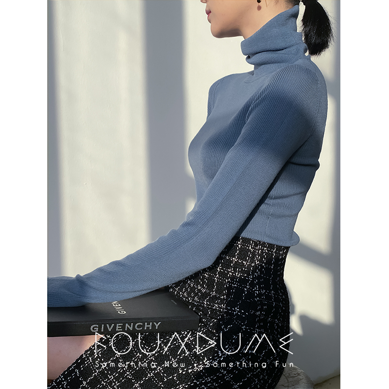 foundune100%意大利针织女毛衣
