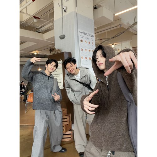 cleanfit针织毛衣外套