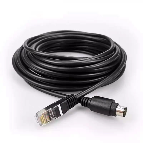 RJ45转VISCA 圆口DIN8针适合TE30 40 50 60视频终端摄像头控制线