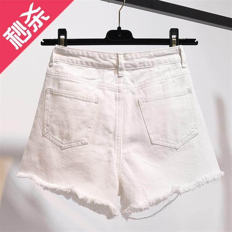 夏季宽松裤破洞裤学生潮加大码沙滩裤女装减龄大口袋短裤女时b尚在类目 女装/女士精品, 牛仔裤中 - 来自Buy2taobao.com提供专业的淘宝代购服务