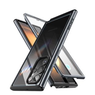 美国SUPCASE 适用于三星s23ultra透明手机壳Galaxy防摔壳膜一体薄保护套Samsung框架硅胶软硬壳22新款高级感