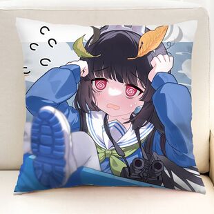 碧蓝档案抱枕美游Blue Archive周边霞泽美尤/阿洛娜/空崎日奈靠垫