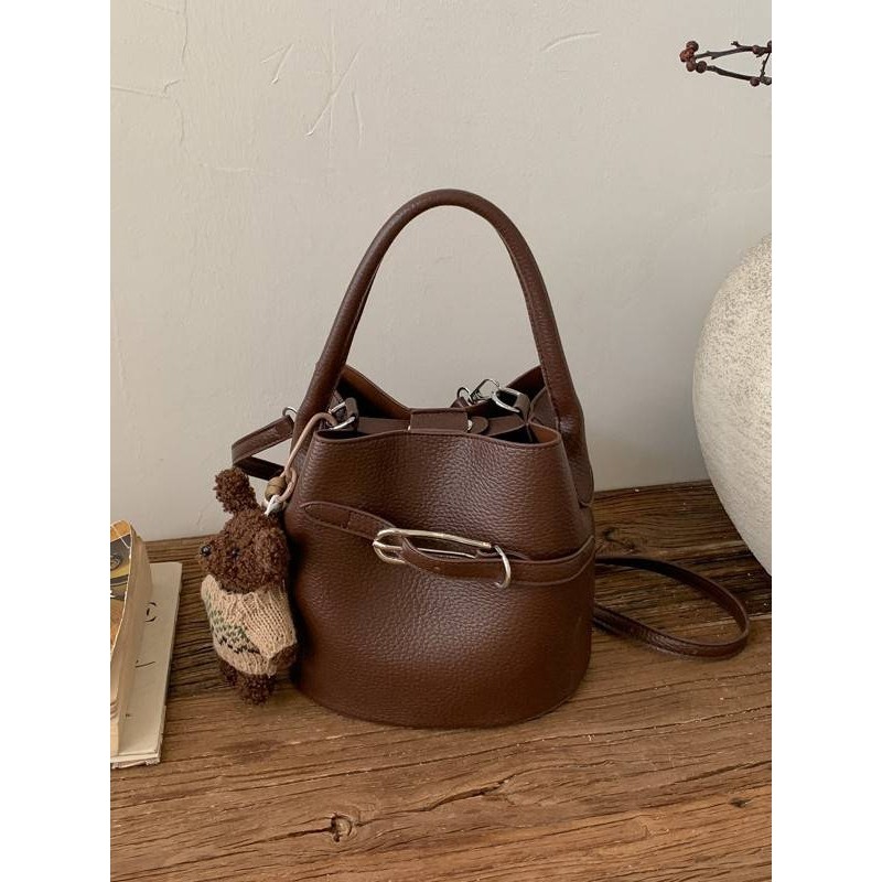 专柜品牌水桶包简约大容量托特包包女通勤小众高级单肩斜挎包水桶,箱包皮具/热销女包/男包,水桶包,淘宝优惠券,粉丝福利购,淘宝优惠卷