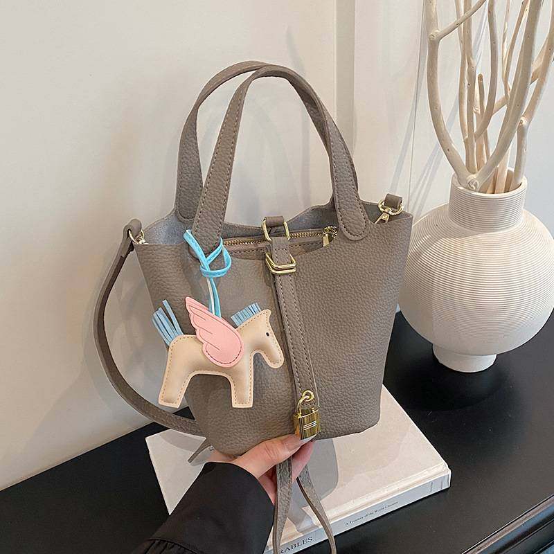 专柜品牌流行质感子母水桶包2025春夏超火女bags新款手提菜篮子百,箱包皮具/热销女包/男包,水桶包,淘宝优惠券,粉丝福利购,淘宝优惠卷