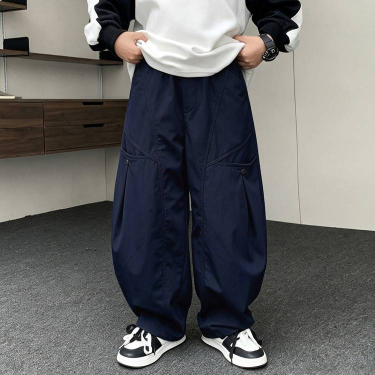 专柜品牌童装男童秋装裤子春秋款2026新款工装裤秋季中大童男孩儿