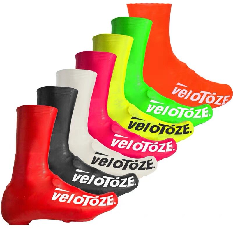 VELOTOZE公路车锁鞋骑行鞋鞋套防风防水防雨保暖防尘公路锁鞋