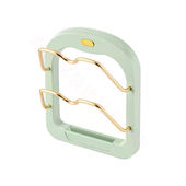 北欧轻奢厨房锅盖架免打孔壁挂式 多层砧板沥水收纳架切菜板置物架