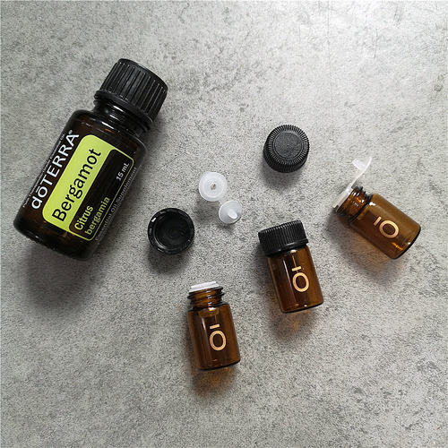 烫金台版精油香水分装瓶1ml2ml