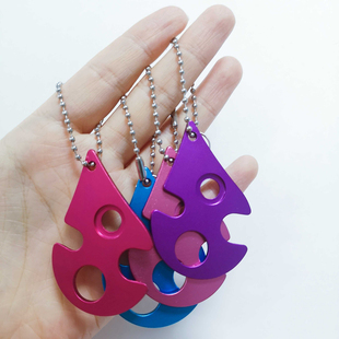 精油瓶滚珠瓶开瓶器 精油金属开瓶器 芳疗小工具 水滴款