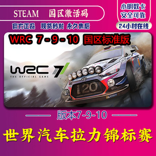 Steam WRC7 8 9 10 世界汽车拉力锦标赛7 8 9 10 国区激活码cdkey