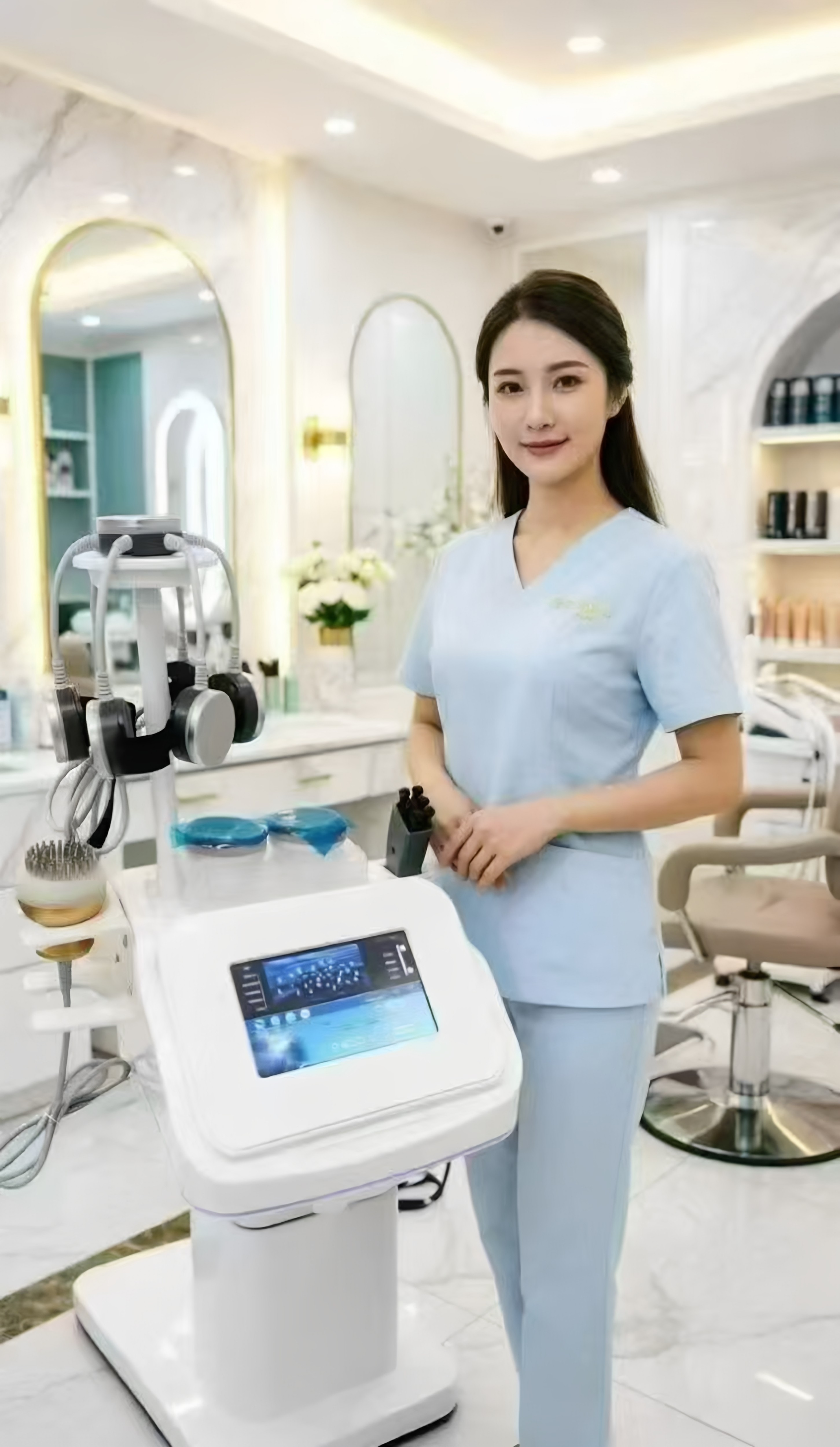 5D经磁调理仪全身经络疏通仪器调理养生店按摩电疗经络仪美容院