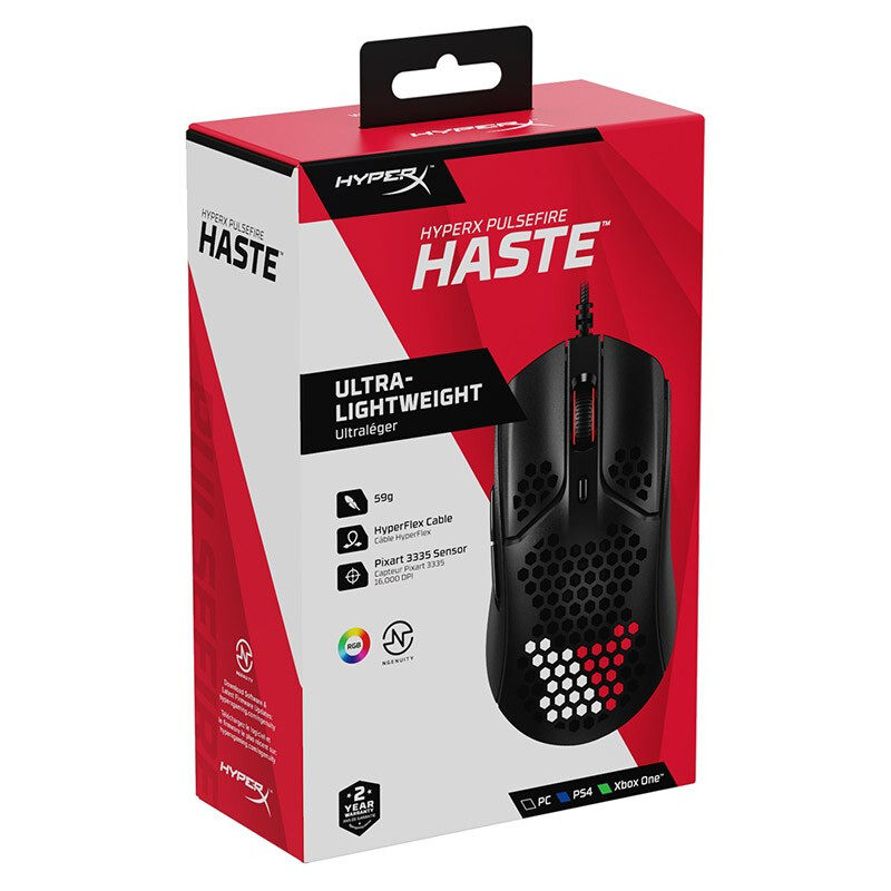 극도로 알려지지 않은 HYPERX 스피닝 파이어|무선 USB E스포츠 게이밍 마우스 경량 중공 LOL 치킨 CSGO
