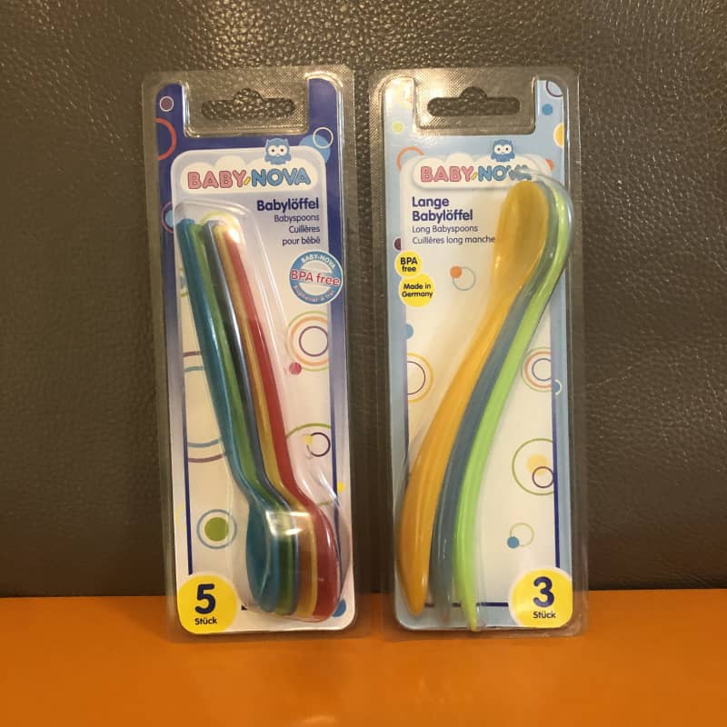 babynova进口辅食勺新生儿可用勺