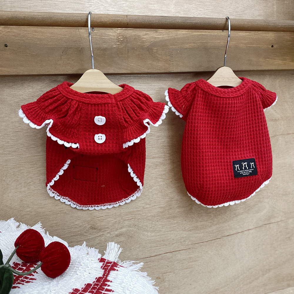 宠物狗狗衣服甜美裙子