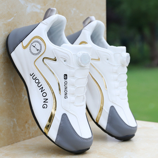 旋转纽扣男鞋秋季新款运动鞋潮流百搭男士老爹鞋防滑耐磨休闲鞋子