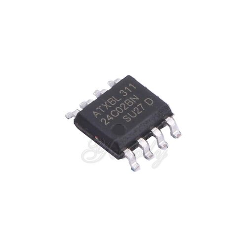 AT24C02 SOP8 AT24C02BN I2C 2线串行EEPROM