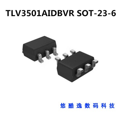 TI TLV3501AIDBVR SOT-23-6 印 NXA 有关断模式 轨到轨高速比较器