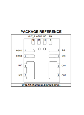 MPM3805AGQBE-AEC1 QFN 6V 0.6A 模块 集成电感的同步降压变换器