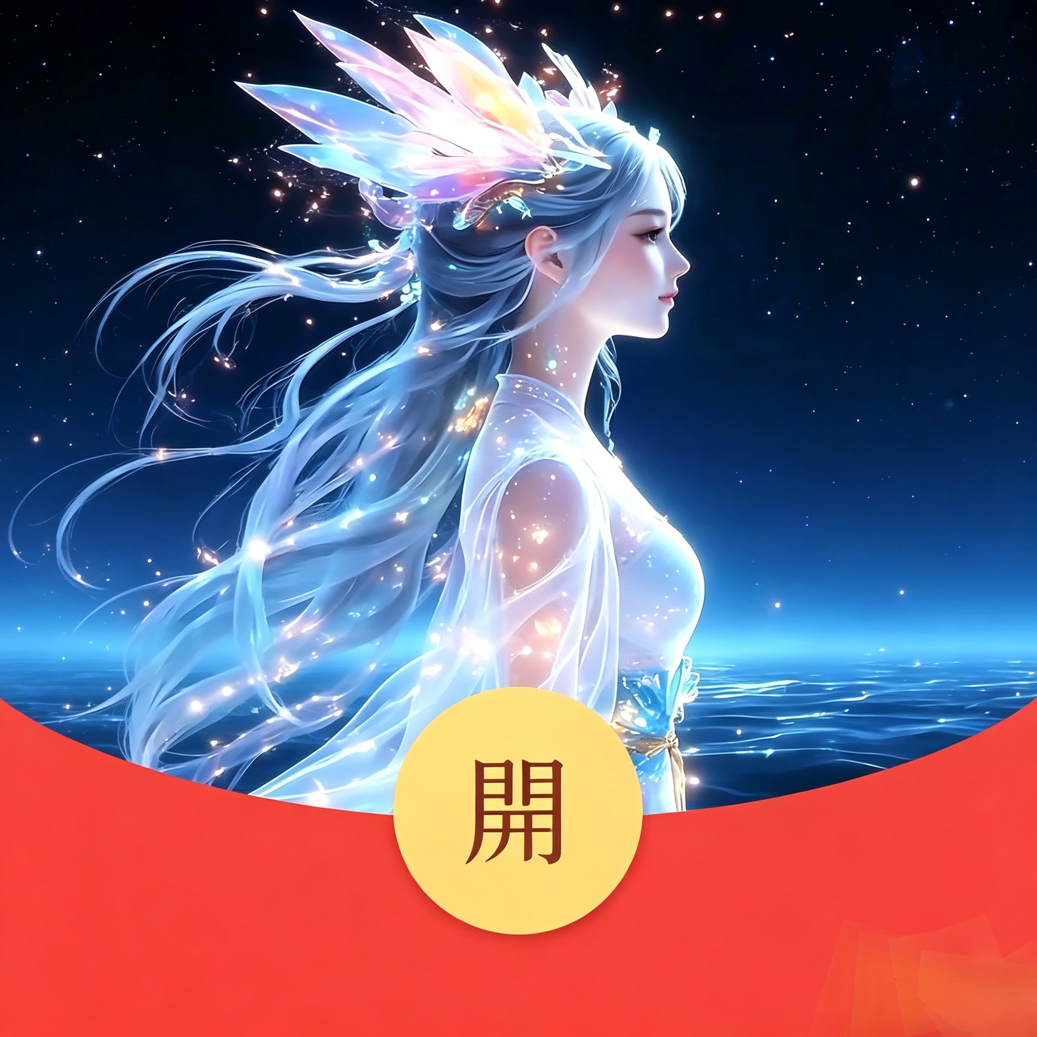 网红款/唯美星空女神/意中人最难求/高清vx动态音乐红包封面/秒发图片