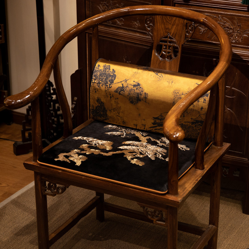 中式坐垫红木沙发坐垫靠背垫高档茶椅腰靠垫加厚座垫椅垫腰靠腰枕,居家布艺,椅垫,淘宝优惠券,粉丝福利购,淘宝优惠卷