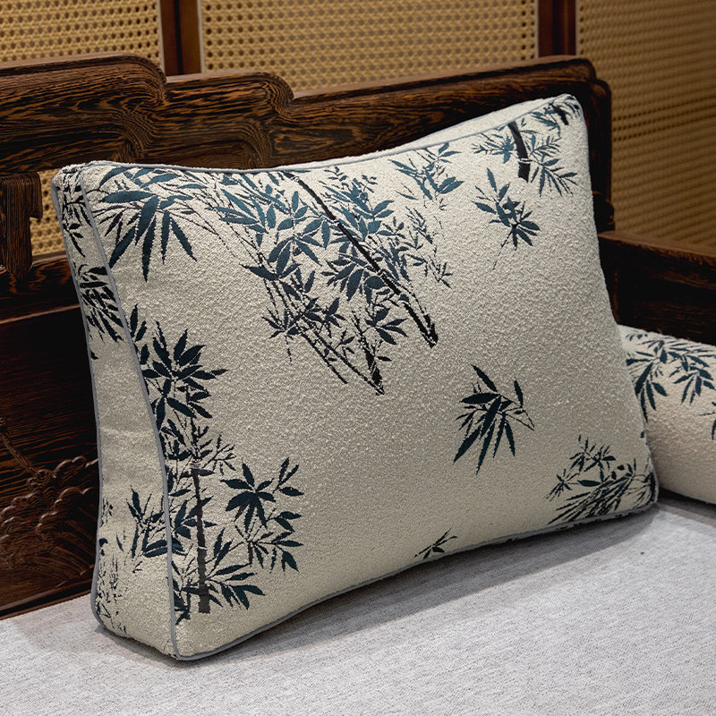 中式靠垫红木沙发大靠枕雪尼尔靠背垫罗汉床坐垫腰枕抱枕含芯定制,居家布艺,腰靠垫,淘宝优惠券,粉丝福利购,淘宝优惠卷