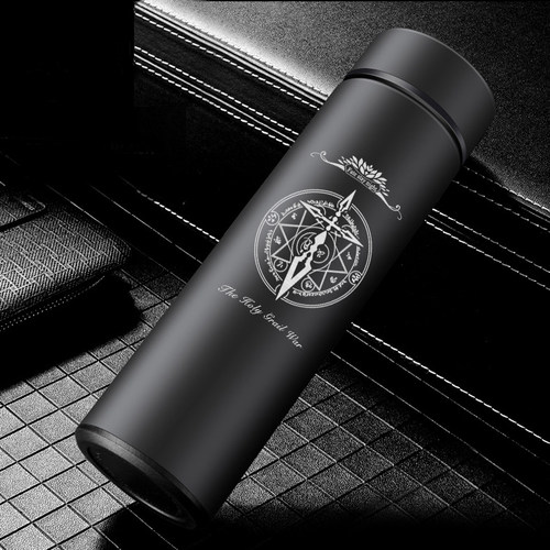 动漫周边水杯FATE保温杯 saber吾王令咒杯子二次元不锈钢茶杯定制