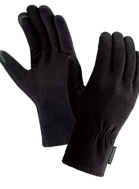 montbell日本运动户外秋冬新品户外轻薄防寒保暖抓绒手套男骑行女