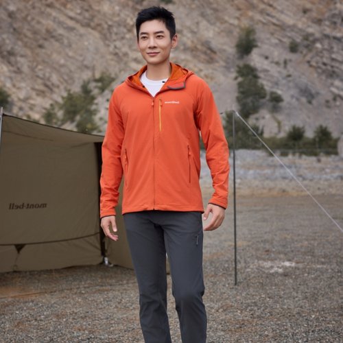 montbell男士软壳衣外套