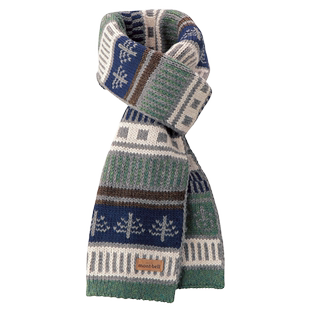 montbell日本2025年秋冬新款 针织围巾围脖 户外休闲保暖男女情侣款