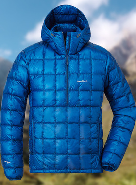 montbell日本冬季户外男欧版保暖鹅绒服900蓬羽绒服内搭外穿