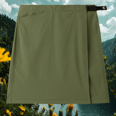 montbell户外登山速干短裙女士