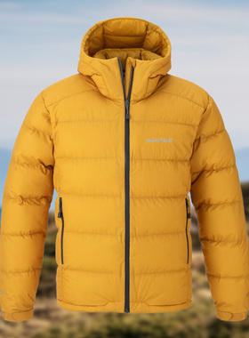 montbell日本2025年秋冬新款户外男款超轻保暖鹅绒羽绒服夹克外套