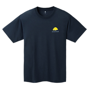 montbell日本户外运动速干短袖T恤男女情侣款速干透气印花圆领T恤