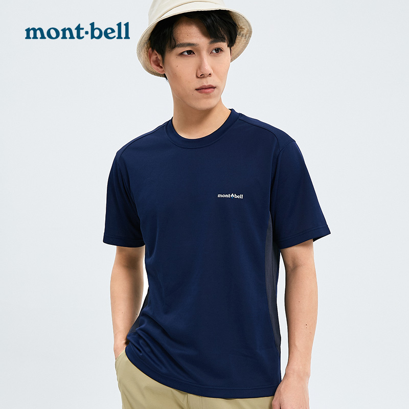 montbell日本户外夏季运动短袖