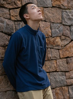 montbell日本24秋冬新品户外休闲抓绒衣男冲锋衣内胆保暖舒适时尚