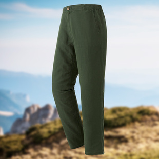 棉质舒适裤 休闲长裤 子2105268 休闲舒适男款 montbell日本24年新款