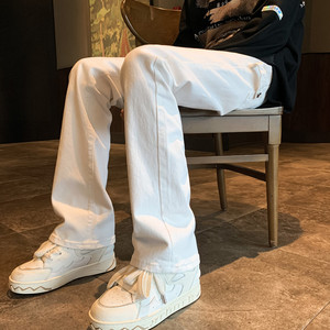 2023春夏1新款高街美式男女牛仔裤 611-3 K742 P60图片