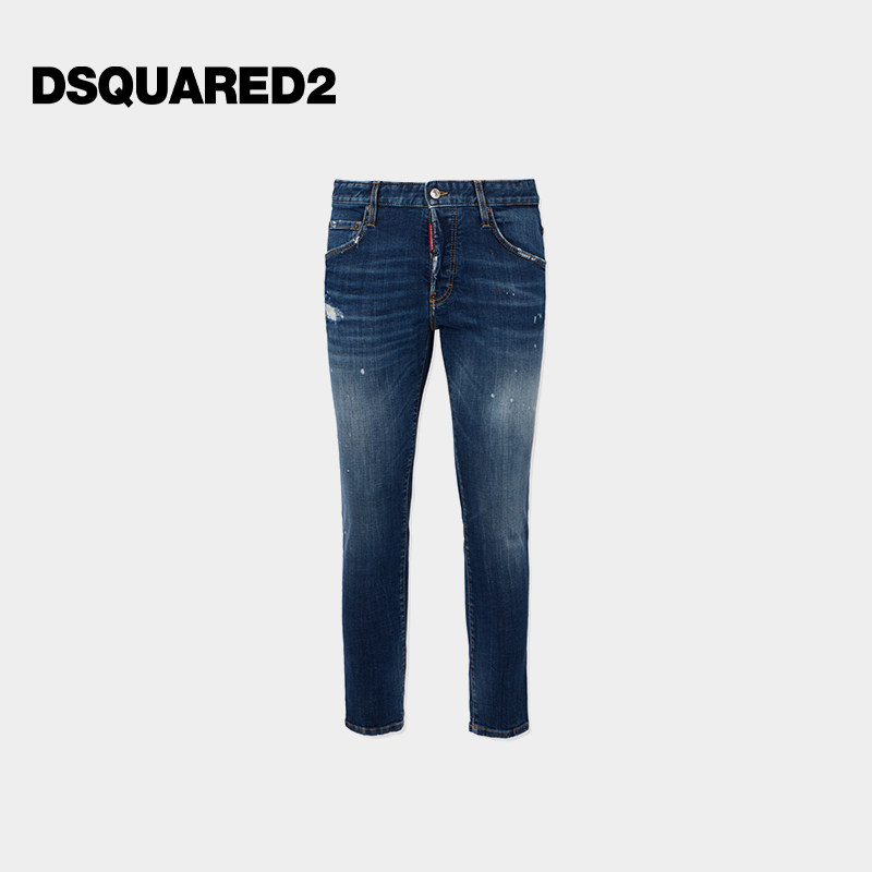 DSQUARED2/D2次方 2026秋冬新品男士修身时尚牛仔裤SKATER图片