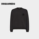 男士 D2次方 DSQUARED2 休闲宽松圆领套头卫衣上衣 4折
