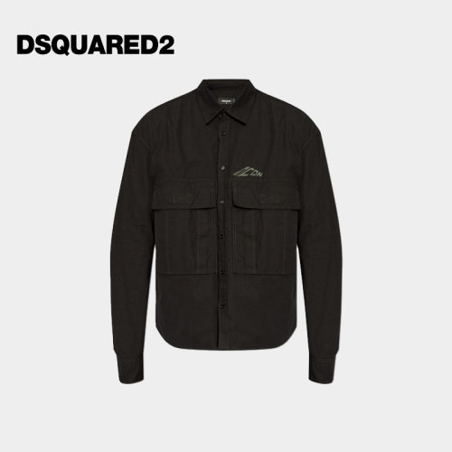【低至5折】DSQUARED2/D2次方 男士棉质长袖衬衫