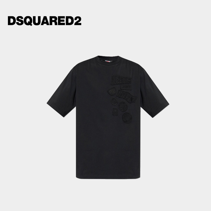 【低至5折】DSQUARED2/D2次方 男士Magliano联名棉质圆领短袖T恤