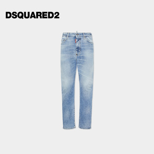 D2次方 2025秋冬 男士 Bro DSQUARED2 直筒休闲牛仔裤 Jean 新品